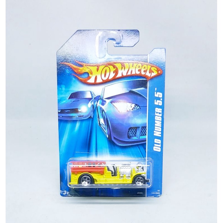 Hot Wheels Pemadam Kebakaran Truck Old Number 5.5