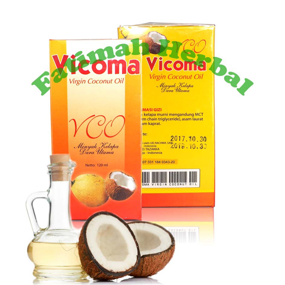 

Vicoma - VCO - Virgin Coconut Oil - Minyak Kelapa Asli - 120 ml