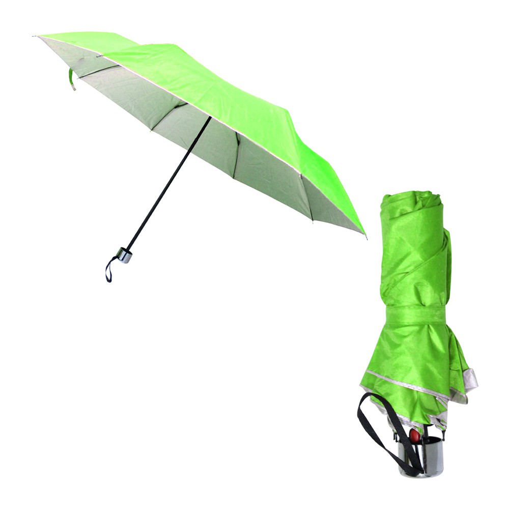 Payung Lipat SAKURA LIST SILVER Style Korea Jepang Trendy Umbrella Unik - HHL-215