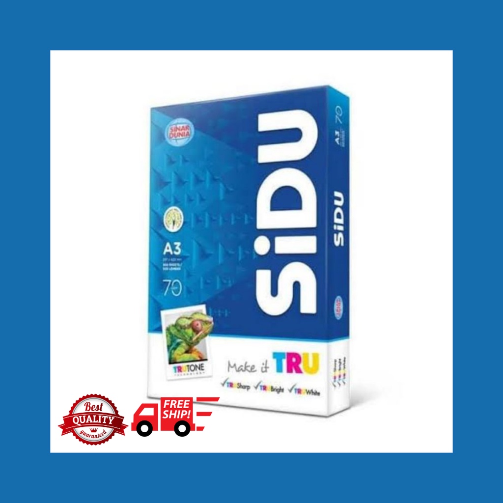 

KERTAS SINAR DUNIA A3 70/75 GR