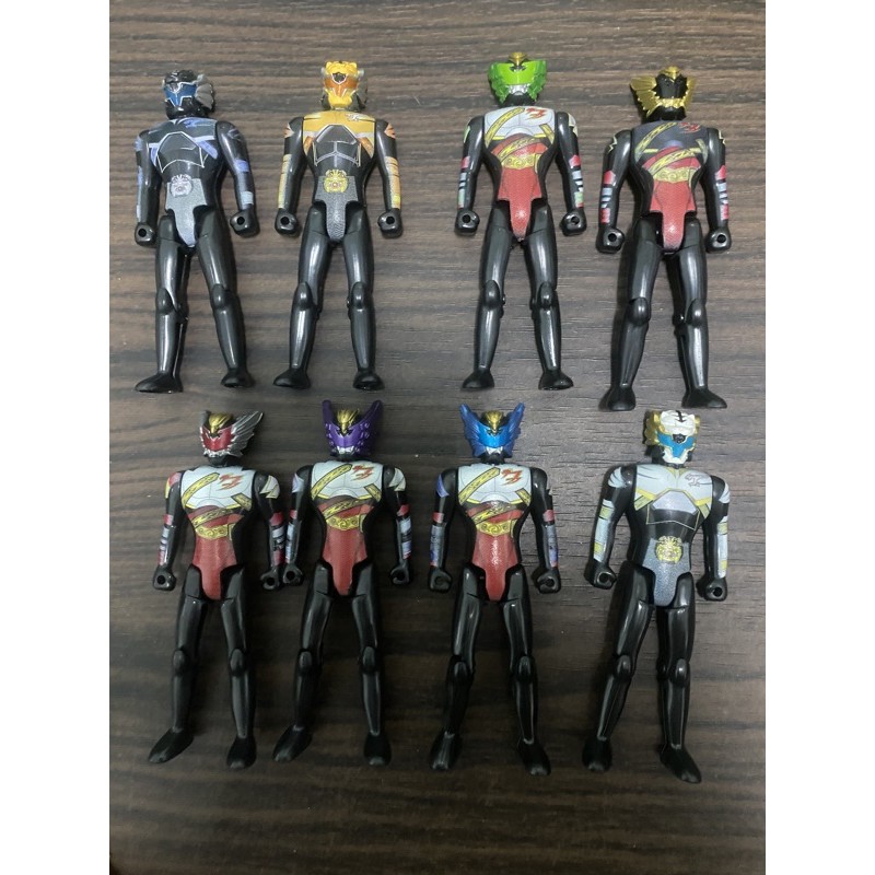 Bandai Satria Heroes Bima X Series BANDAI BIMA X Action Pose Figure Evil Torga, Flame, Earth