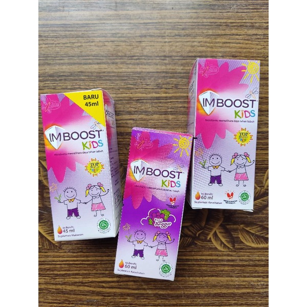 Imboost Kids syrup 60ml 45ml IMBOOST KIDS SYRUP ANAK