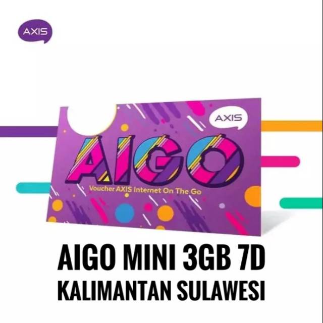 VOUCHER AXIS 3GB 7 HARI NORTH