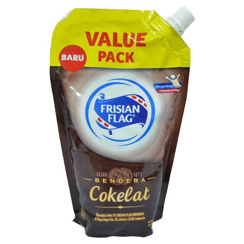 

Bendera susu kental manis pouch coklat 560 gr