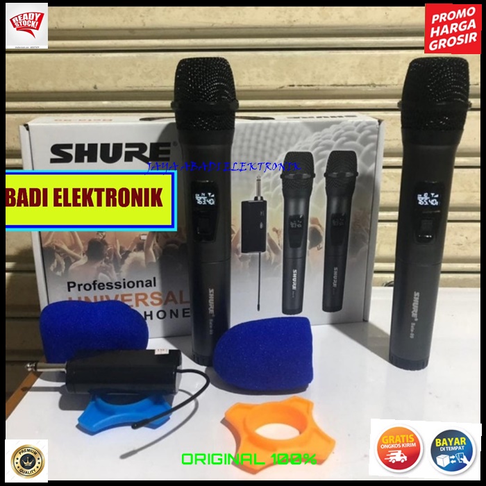 G570 SHURE SEPASANG MIC WIRELESS DIGITAL LCD DUAL MIK WIRELES SYSTEM CHARGER MIKROPHONE DISPLAY SOUNDBEST KARAOKE VOKAL ARTIS PROFESIONAL PRO SOUND BEST SISTEM AUDIO PANGGUNG LEGENDARY DYNAMIC PENGERAS SUARA SENSITIF DAN JERNIH  MC PIDATO SEMINAR CERAMAH