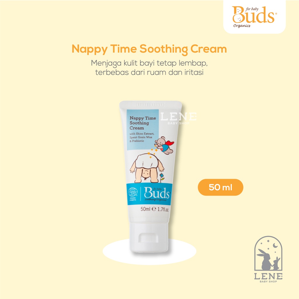 Buds Organics Nappy Time Sooting Cream 50ml