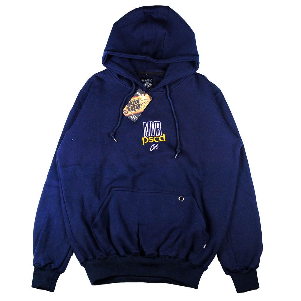 Mavero Hoodie Font 08 -Navy