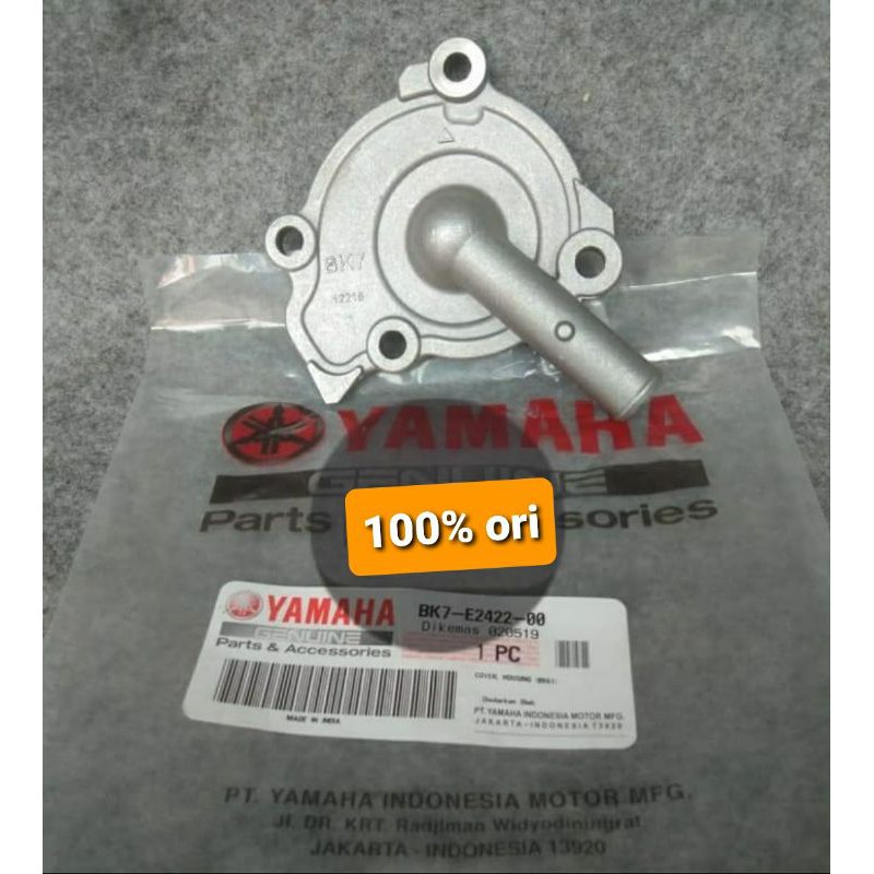 COVER HOUSING TUTUP WATER PUMP WATERPUMP R15 V3 ASLI ORI YAMAHA BK7 E2422 00