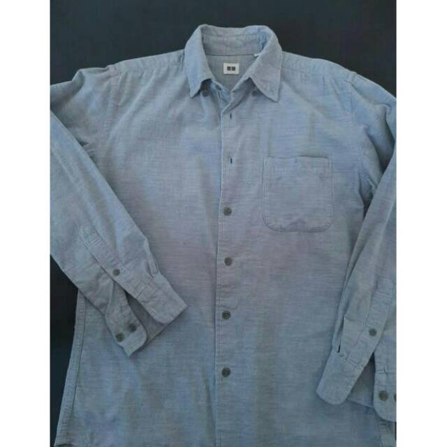 KEMEJA PRIA UNIQLO ORIGINAL SECOND