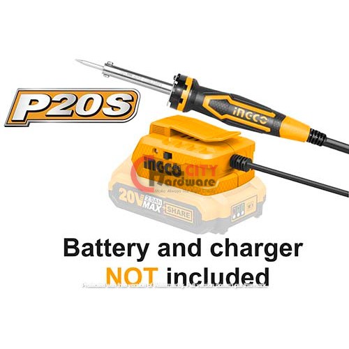 INGCO SOLDER BATERAI 20V - CSILI2001
