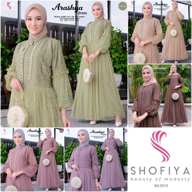 ARASHYA DRESS by shofiya ori