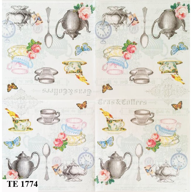 TISU DECOUPAGE EROPAH 33X33 CM TE 1774  TTS