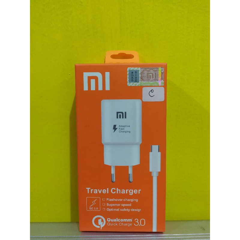 CHARGER/TRAVEL CHARGER/CAS ORI XIAOMI TYPE C