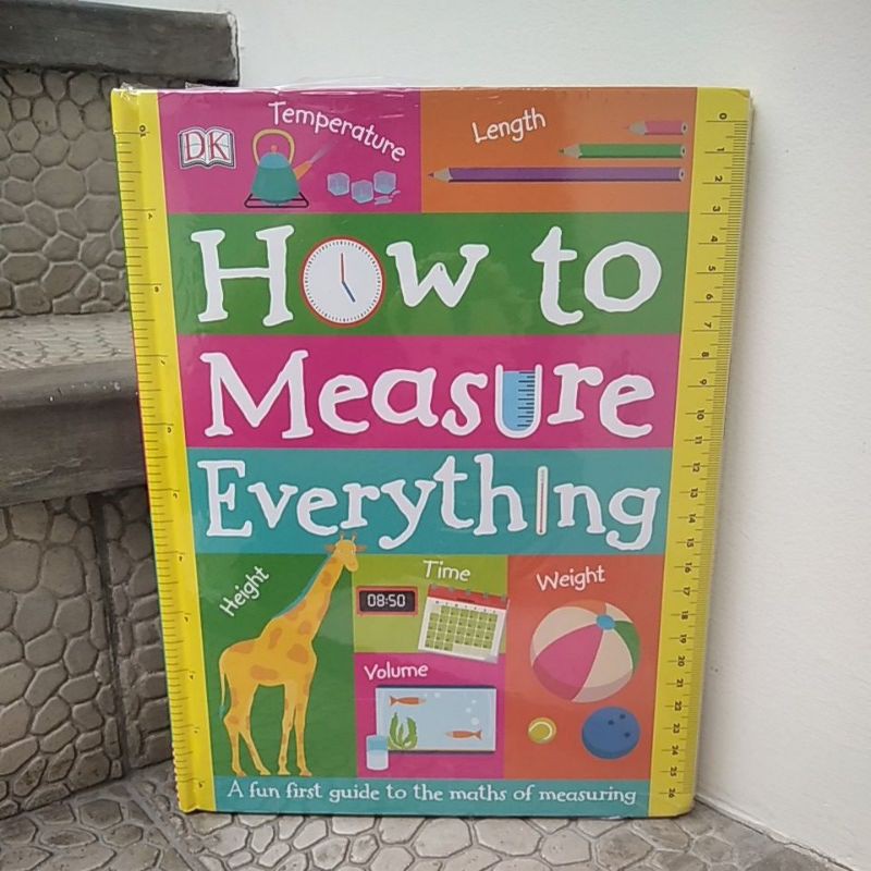 Buku Anak Impor Dk How To Measure Everything Shopee Indonesia