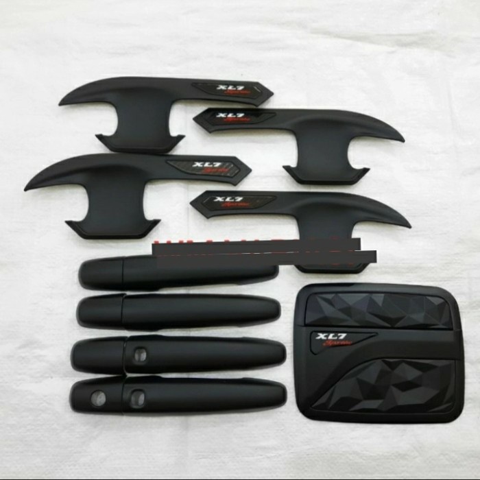 PAKET HANDLE COVER TANKI &amp; OUTER HITAM DOFF MOBIL SUZUKI XL7