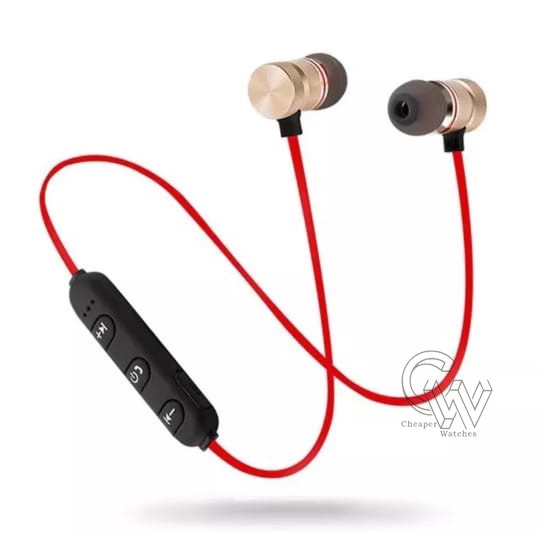 Cheaper-Headset Bluetooth Magnetic Sport Extra Bass Handsfree Termurah