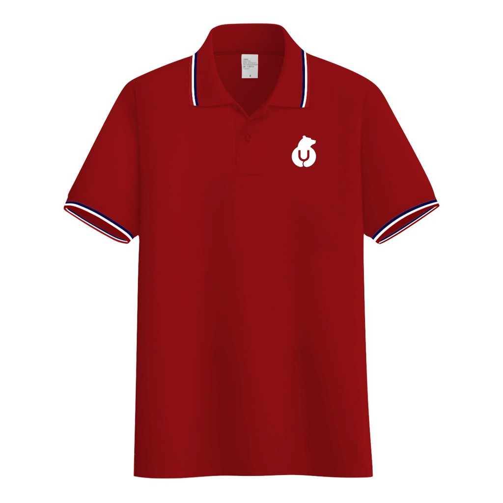 Kaos Pria Kerah Logo Bear / Kaos Kerah list Pria Wanita Dewasa / Polo Shirt List Warna / Kaos Polos