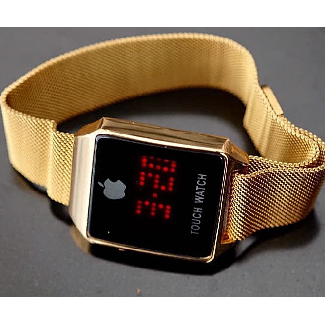 Jam Tangan Pria Wanita Aple ipone Apel iphon Magnet
