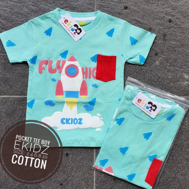 Kaos anak laki laki ekidz