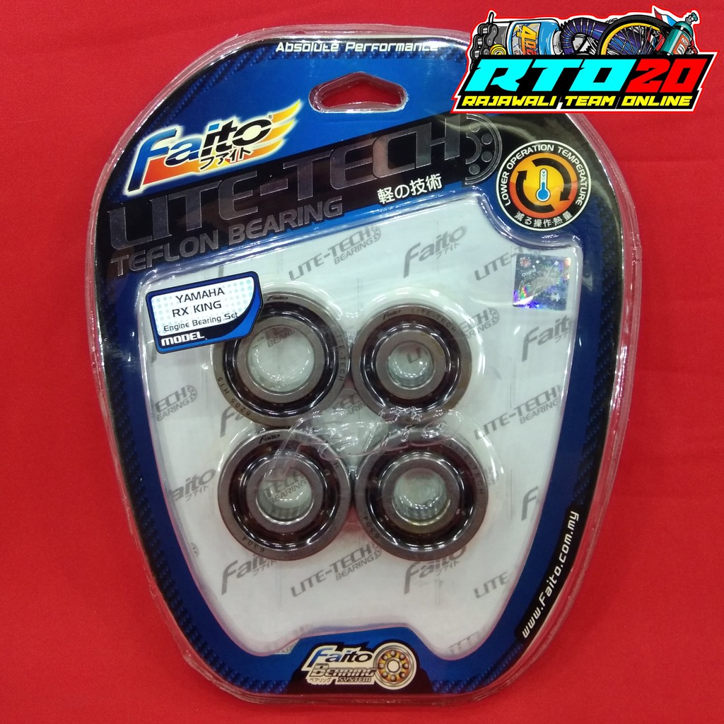 Bearing Set RX King LiteTech Faito