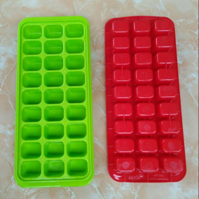 Cetakan Es Batu Kubus 27 Lubang Ice Tray Cube