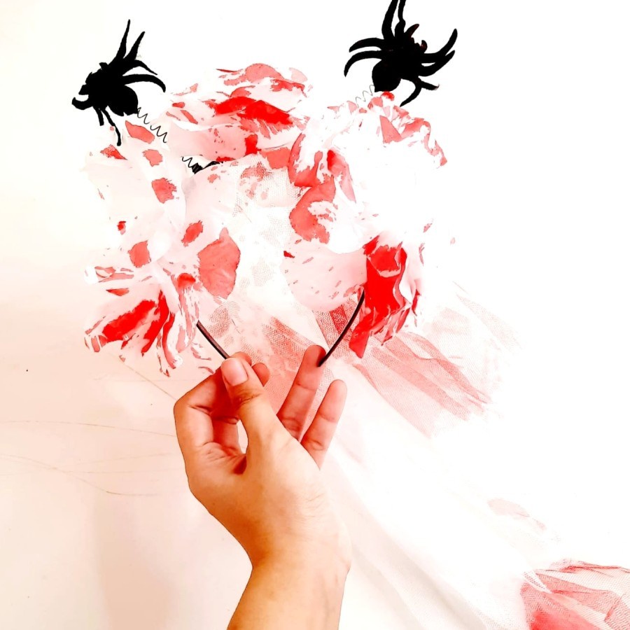 Bando Hantu Aksesories Rambut Halloween Cosplay Kostum Kuntilanak