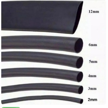 ISOLASI BAKAR 4 MM / HEAT SHRINK 4 MM / SELANG BAKAR / SELONGSONG BAKAR / HEATSHRINK