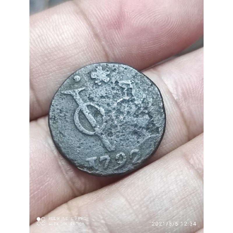 koin voc holland 1 duit 1792