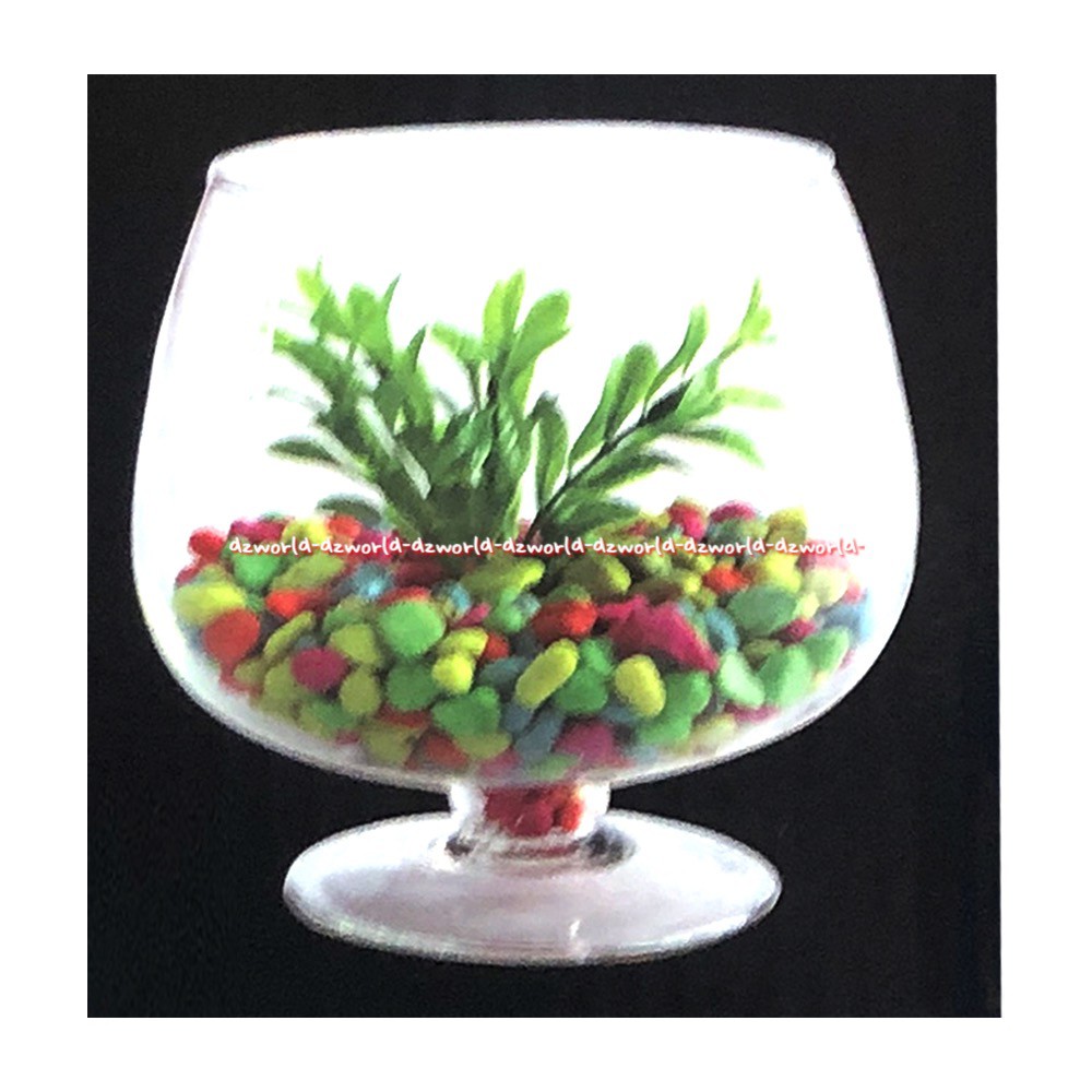 Boyu Glass Bowl Aquarium Gelas 17cm Akuarium Meja Mini Mug