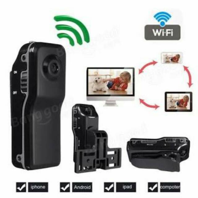 IP Camera Mini DV WiFi Cmos HD P2P Web Camera Android iOS