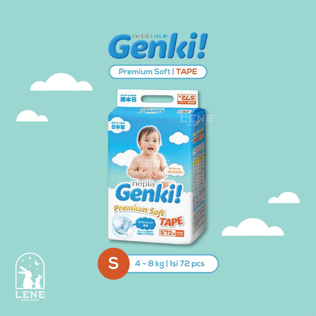 Nepia Genki Tape S 72