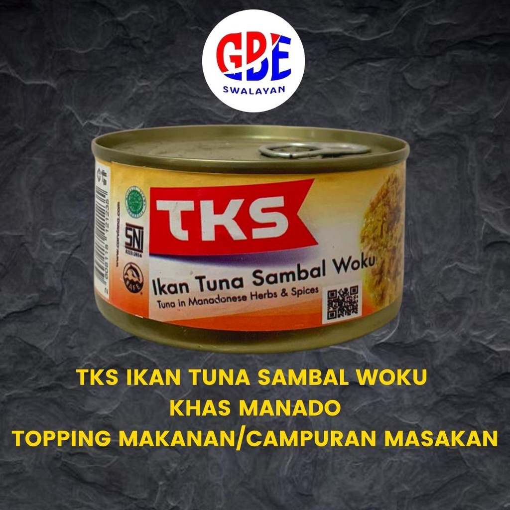 

IKAN TUNA SAMBAL WOKU ALA MANADO KALENG MERK TKS 180GR