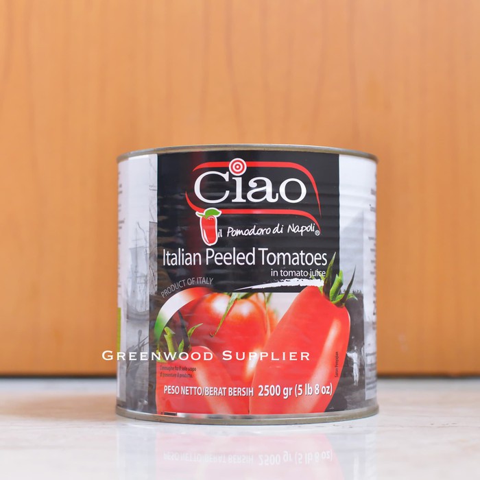 

CIAO ITALIAN CHOPPED TOMATO WHOLE PEELED TOMATO 2550G PREMIUM