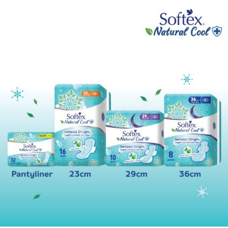 Softex Natural Cool Sensasi Dingin