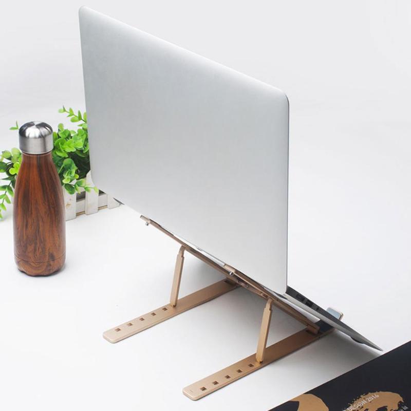 LAPTOP STAND ALUMUNIUM Stand Holder Laptop Portable Alumunium Alloy Laptop Stand Tablet Stand Holder Dudukan Laptop Meja Laptop