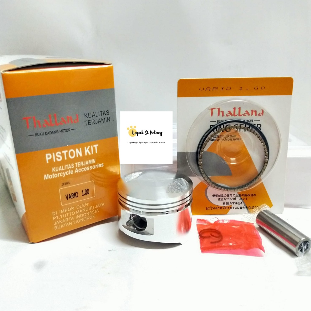 PISTON KIT SEHER RING SET HONDA VARIO SCOOPY SPACY MODEL KARBU OS STD 25 50 75 100