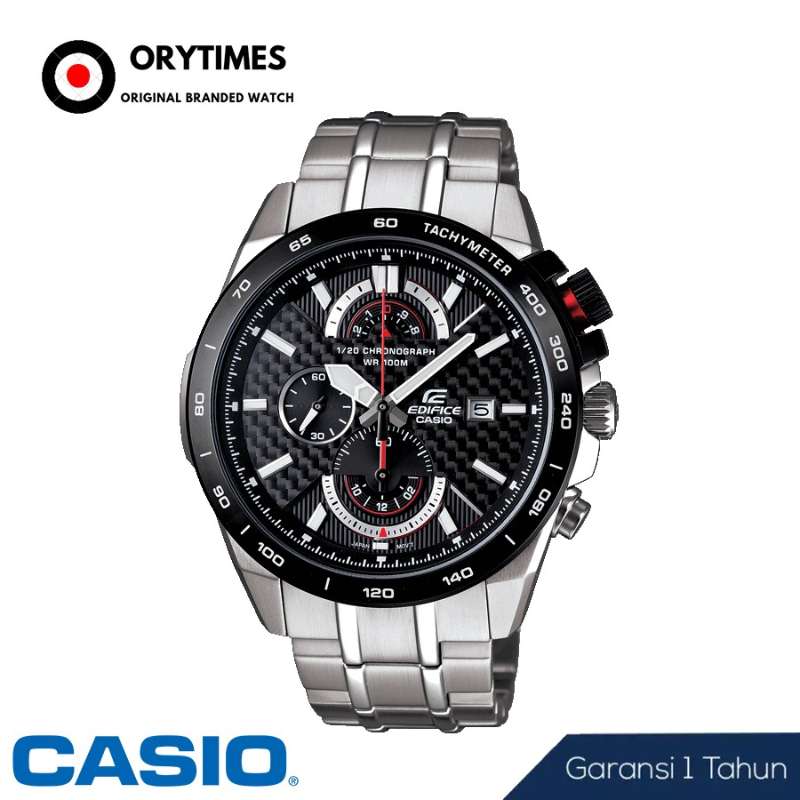 Casio Edifice EFR520 - Jam Tangan Pria Casio Original - Casio Edifice EFR-520SP-1AVDF