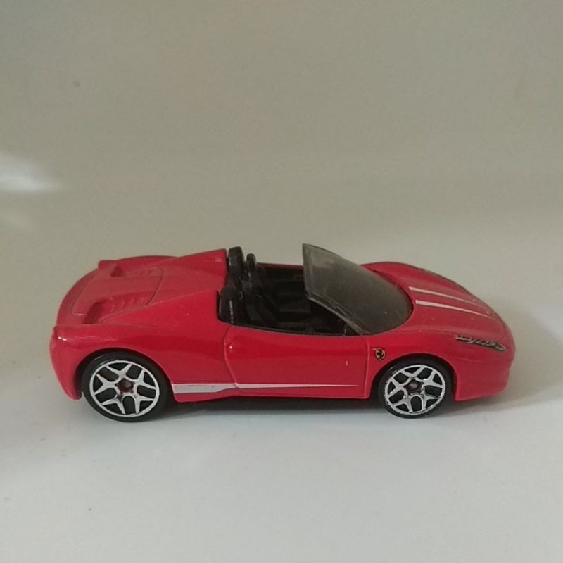 Hotwheels Ferrari 458 Spider