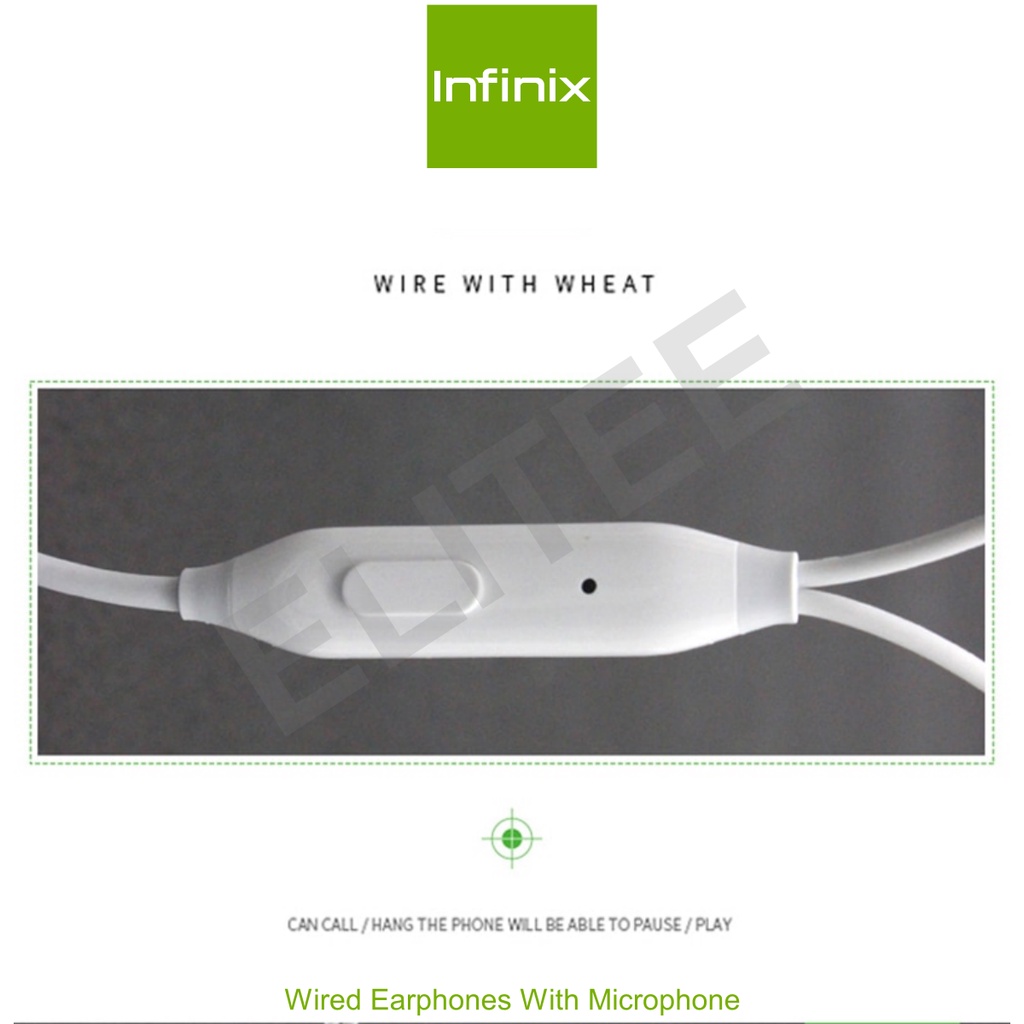 [ELITEE] HEADSET INFINIX MH150 HALF EARPHONE LIMITED EDITION