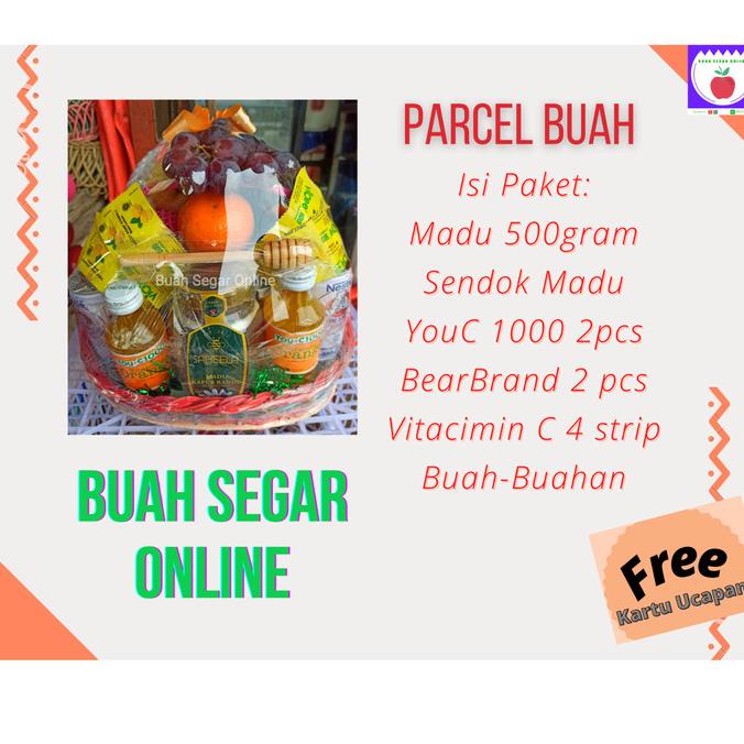

BAYAR DITEMPAT Parcel Buah +Madu +YouC +Bearbrand and VitaminC TERLAKU