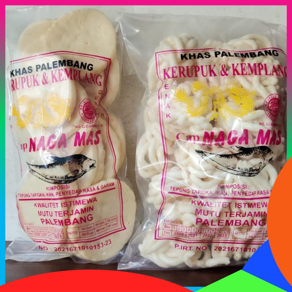 

KEMPELANG DAN KERUPUK NAGA MAS 1 PAKET KHAS PALEMBANG KUALITAS NO.1 IKAN TENGGIRI ASLI PALEMBANG