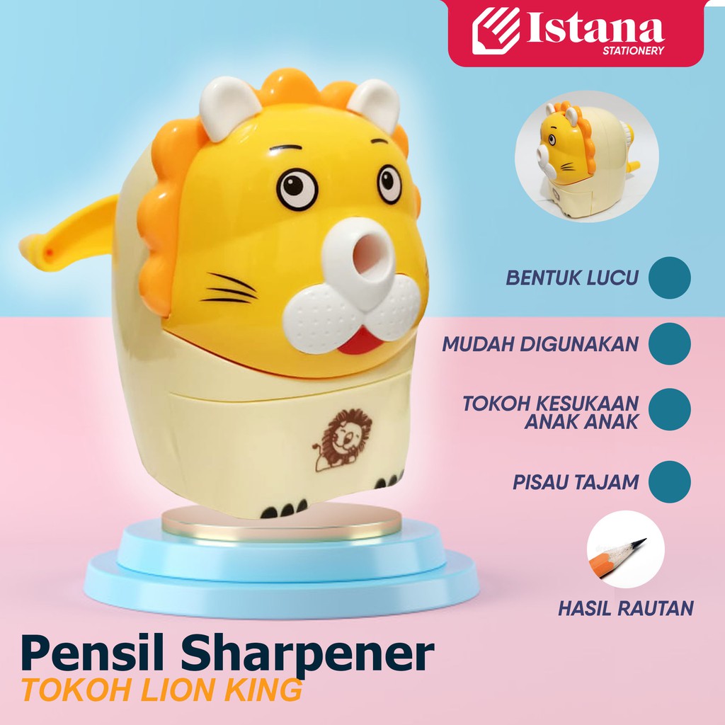 

[BEST SELLER] SERUTAN PENSIL TOKOH LION