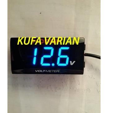 Keluaran Terbaru.. VoltMeter / Volt meter Slim Waterproof Model Rizoma
