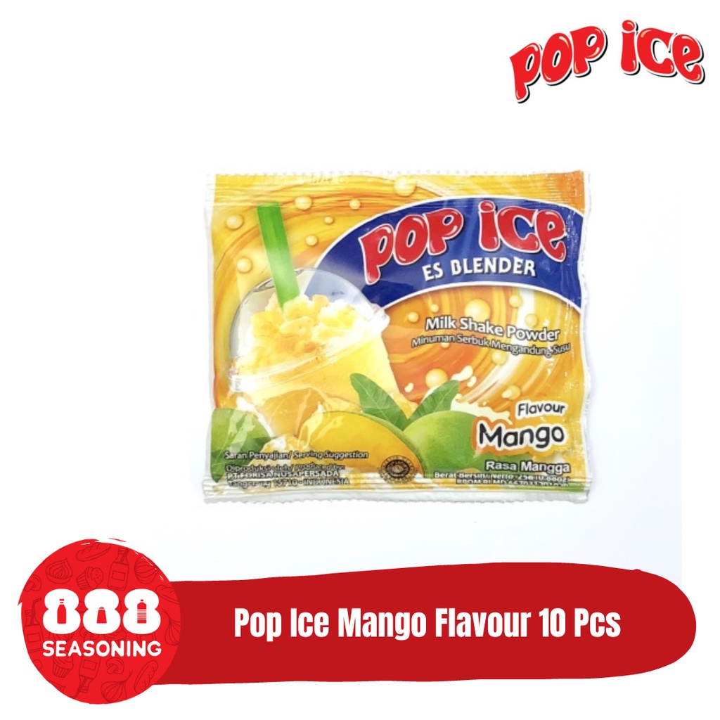 

POP ICE MANGO FLAVOUR 10 SACHET