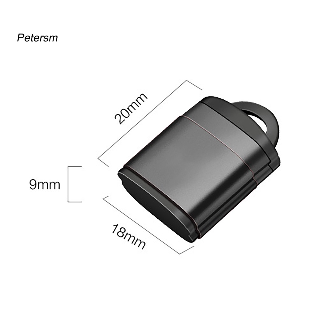 【PT】Memory Card Reader High-speed Transmission Plug Play Hot Swap Mini Portable USB TF Card Reader for Computer