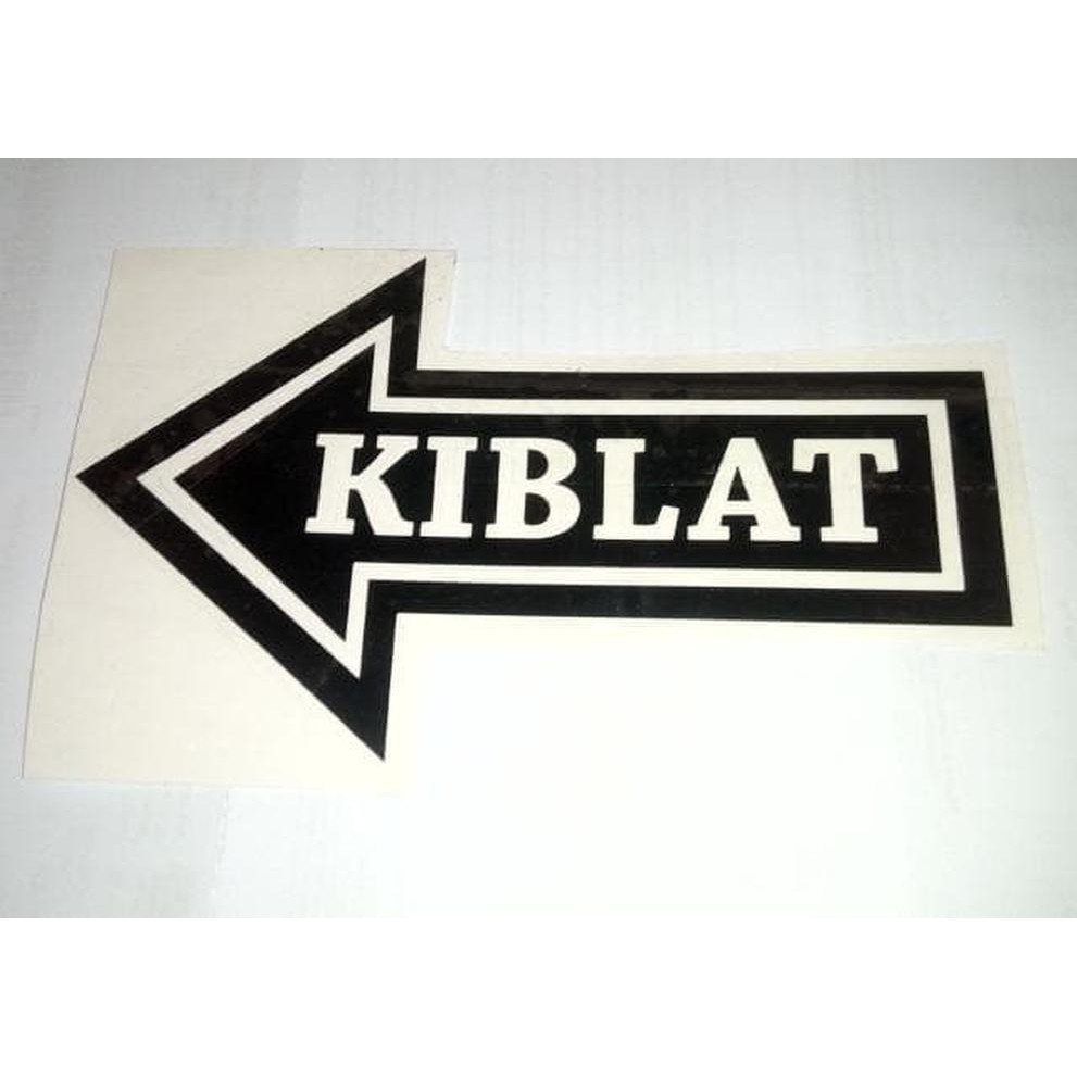 

Unik Stiker Arah Kiblat Muslim Sholat Sticker Sign Tanda Logo Plafond Atas Berkualitas
