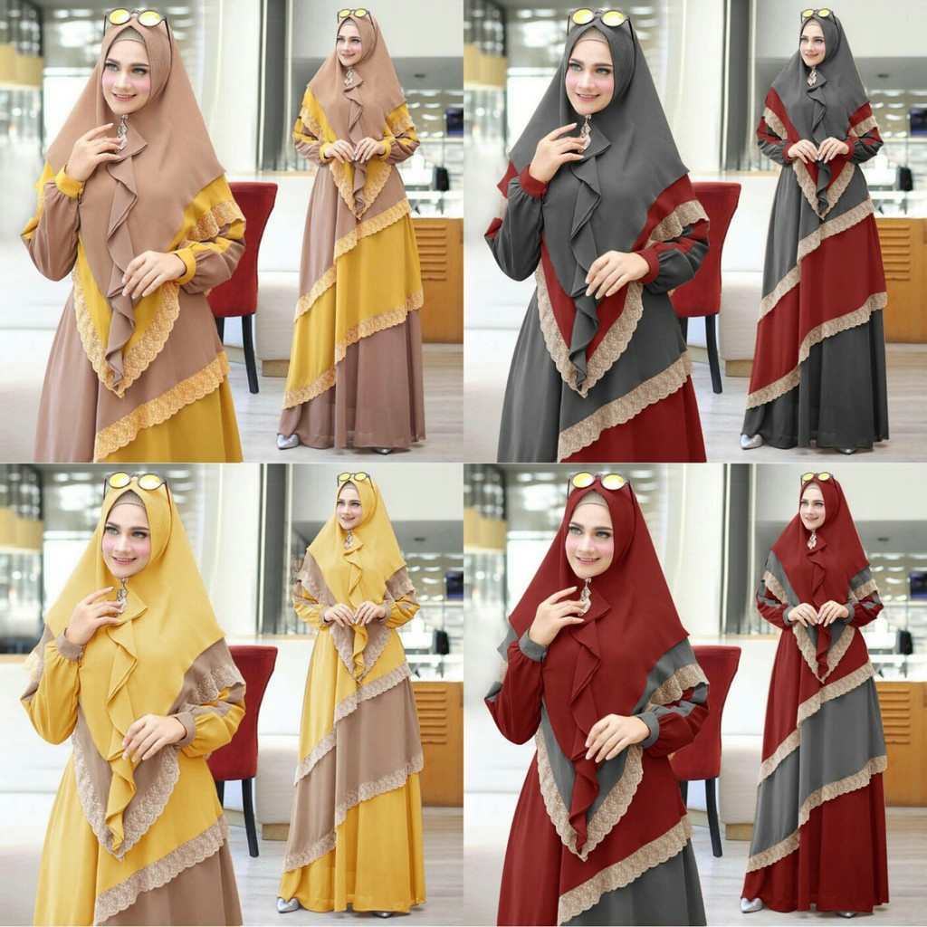 Gamis Syari Aqila Dewasa K466