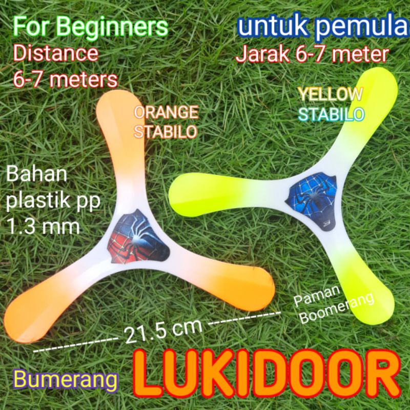 boomerang paket isi 10 bumerang LUKIDOOR