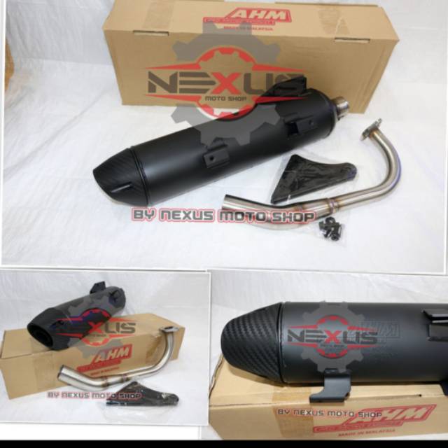 knalpot xeon gt knalpot tsukigi ahm yamaha xeon gt 125