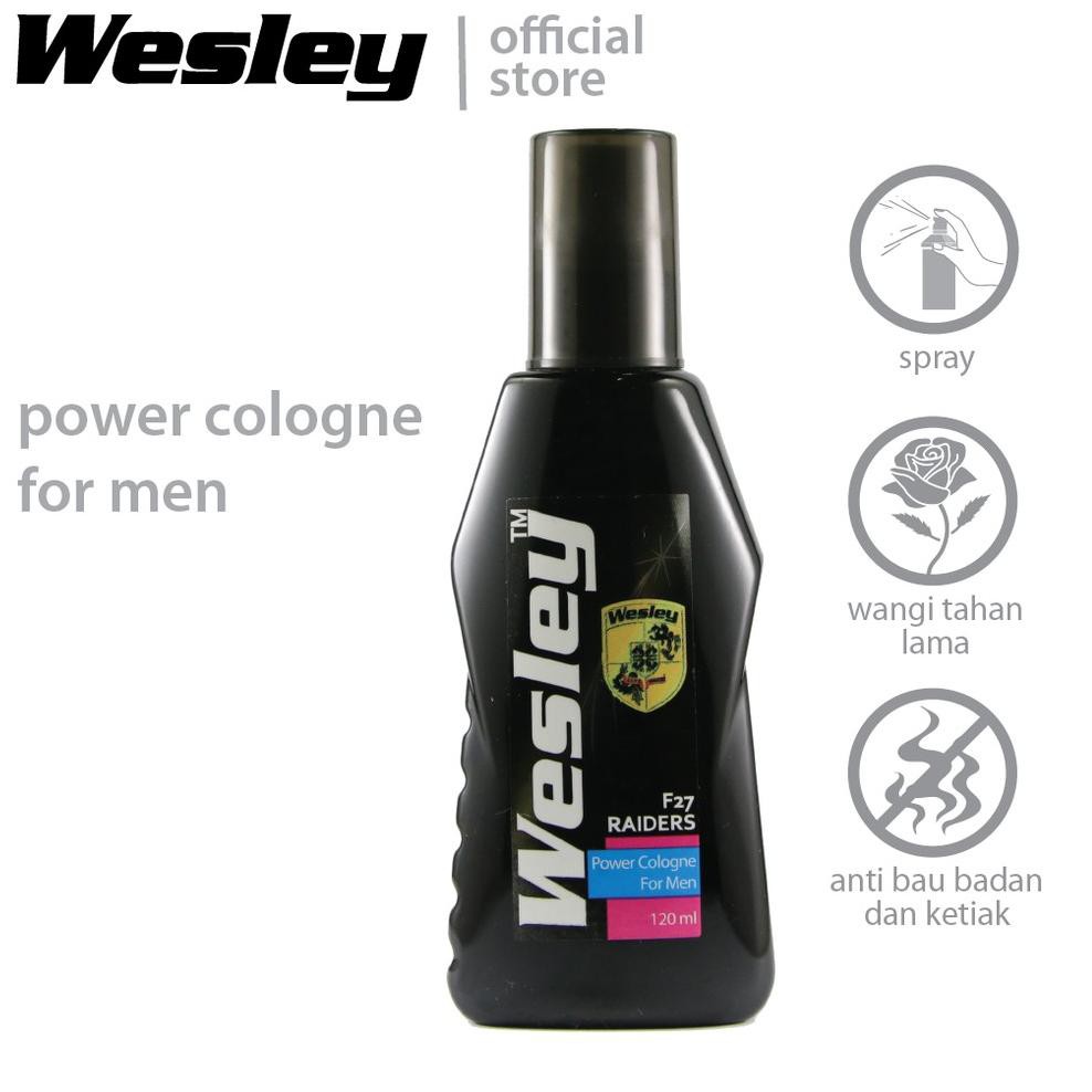 (Seller Star NYM 17Ap3Bo) Wesley Body Cologne 120 ml (Select the variant) ♦